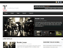 Tablet Screenshot of mythirdculture.com